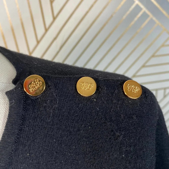 Ralph Lauren Black Label Button Shoulder Sweater - Picture 5 of 10